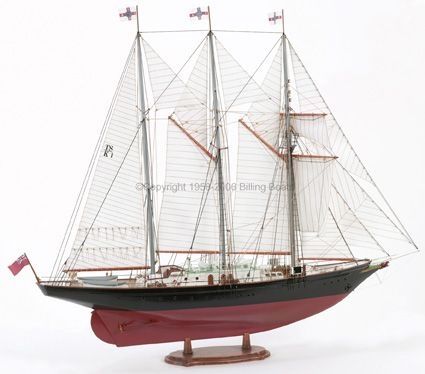 Сборная модель корабля парусника  Sir Winston Churchill Billing Boats