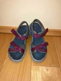 Sandały sandałki Decathlon 32-33 21cm różowe szare
