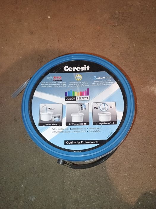 Fuga Ceresit czarna coal