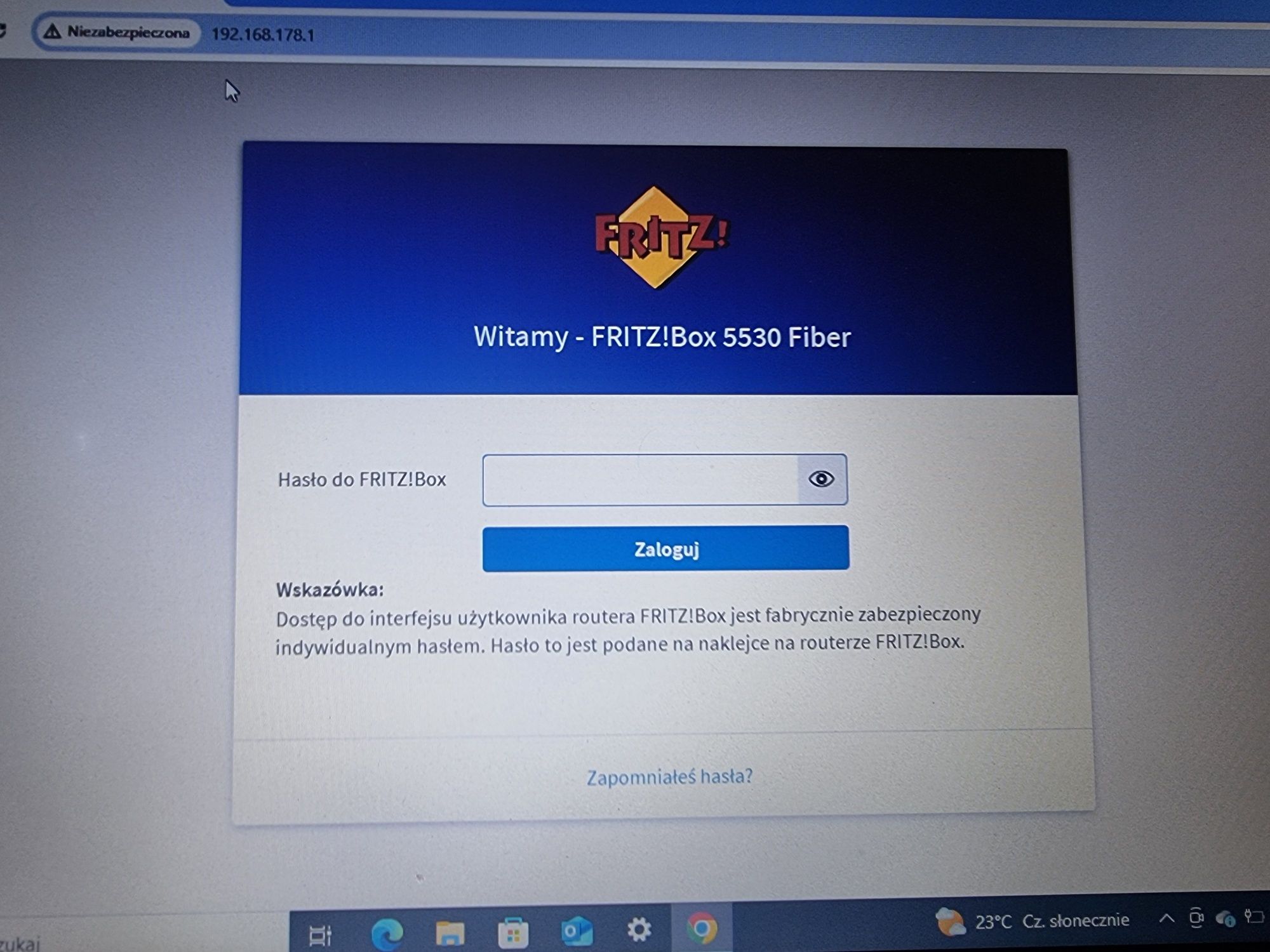 Router FritzBox 5530 Fiber WiFi 6
