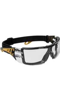 Защитные очки Portwest Impervious Tech PS09 Прозрачный/чёрно-желтый