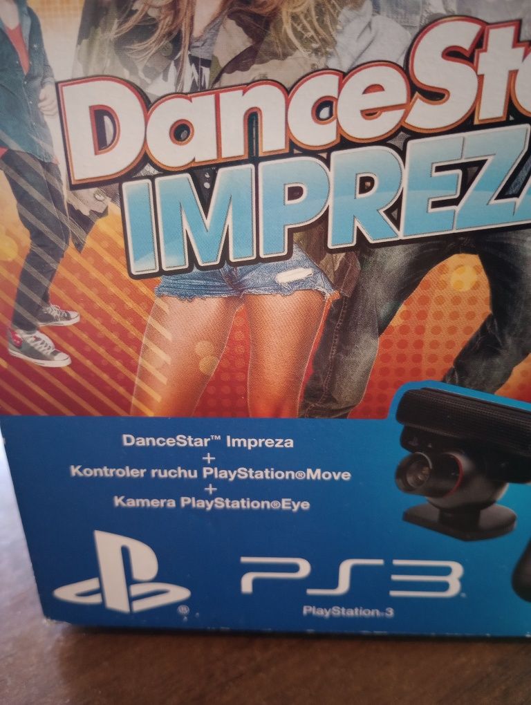 PS3 Dance Star Impreza Kontroler move kamerka Gra PlayStation 3