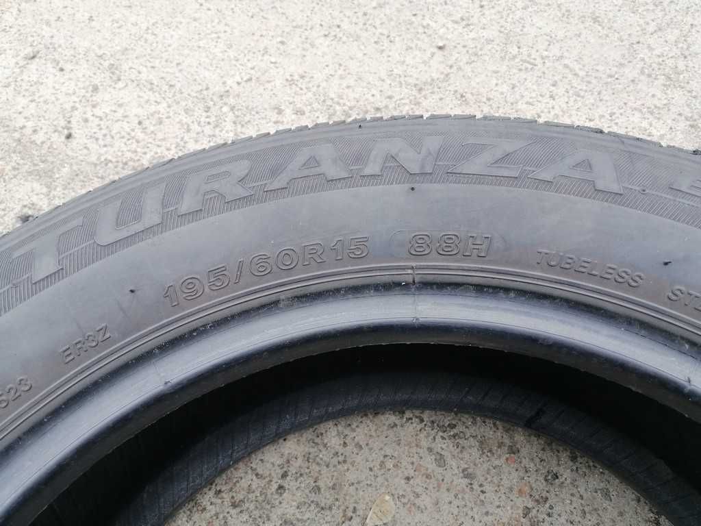 195/60R15 88H Bridgestone Turanza Er300 шини бу літо 2 штуки