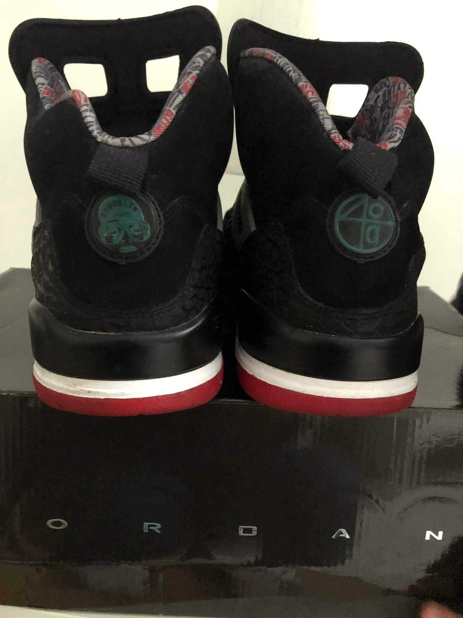 Promoc Nike jordan spizike black varsity red rozm. 46 oryginał idealne