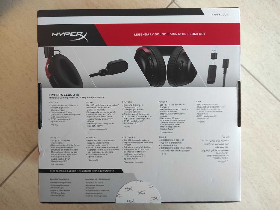 Headphones HyperX Cloud III
