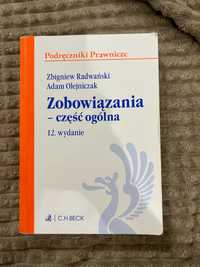 Zobowiązania - część ogólna. Z. Radwański. A. Olejniczak.