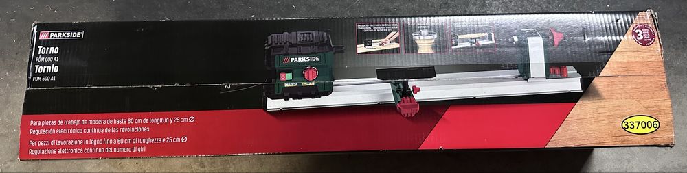 Torno Parkside PDM 600 A1 (na caixa nunca aberto))