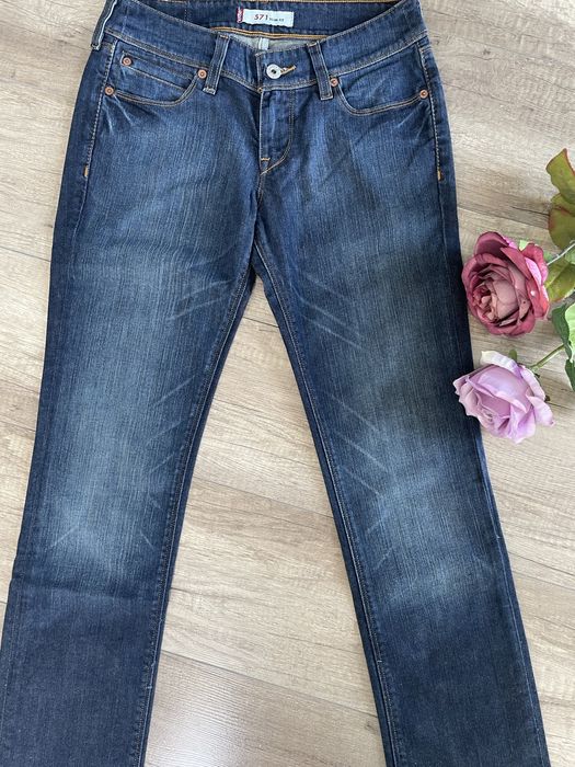 Spodnie damskie granatowe levis levi’s oryginalne xs s