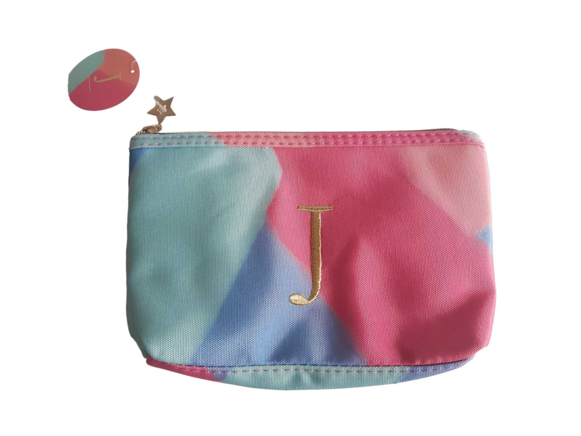 Nowa kolorowa kosmetyczka 22,5x14,5 makeup haft