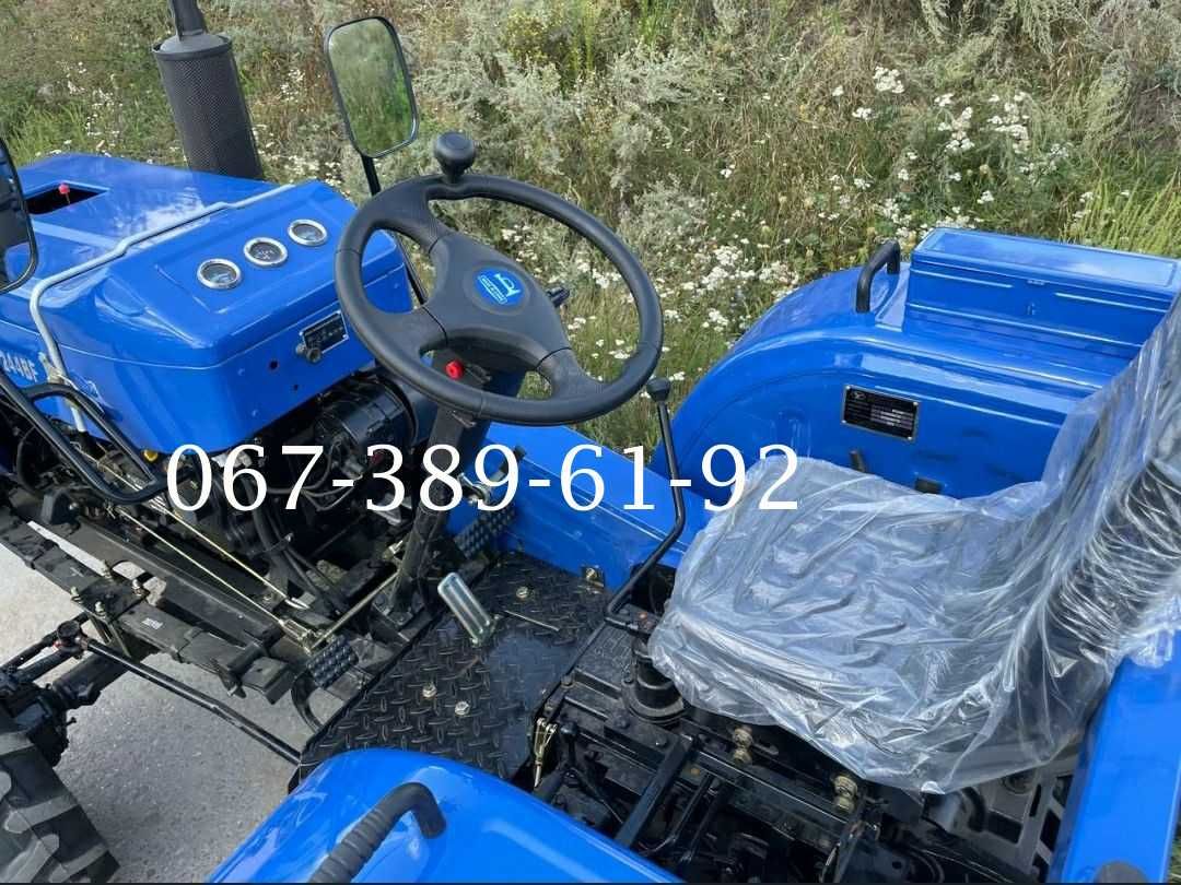 Трактор Shifeng 244 BF 2-диск зчепл Повний привід ВОМ Доставка Шифенг