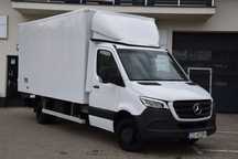 Mercedes-Benz Sprinter 519 CDI  Kontener Na bliźniaku , Automatyczna skrzynia 190 KM, Salon PL   Na gwarancji  519 Automat Na bliźniaku , Gwarancja Salon PL Stan fabryczny