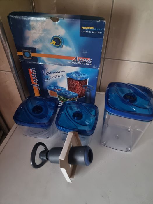 Pojemniki próżniowe x 3 Anna