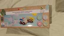 Autka drewniane elefun  18 M