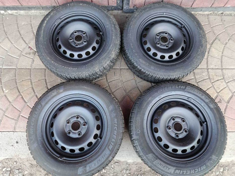Felgi 15 5x114,3 Opony Zimowe 195/65/15 *Suzuki sx4 Toyota Mazda Lexus