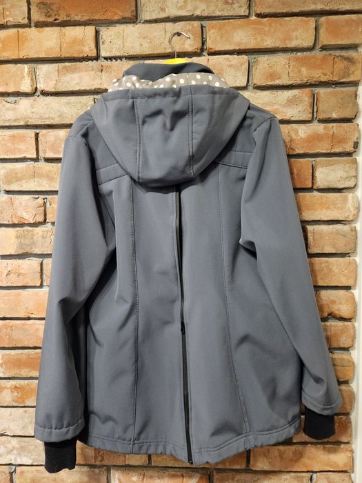 Kurtka softshell ciążowa do noszenia dziecka 4w1
