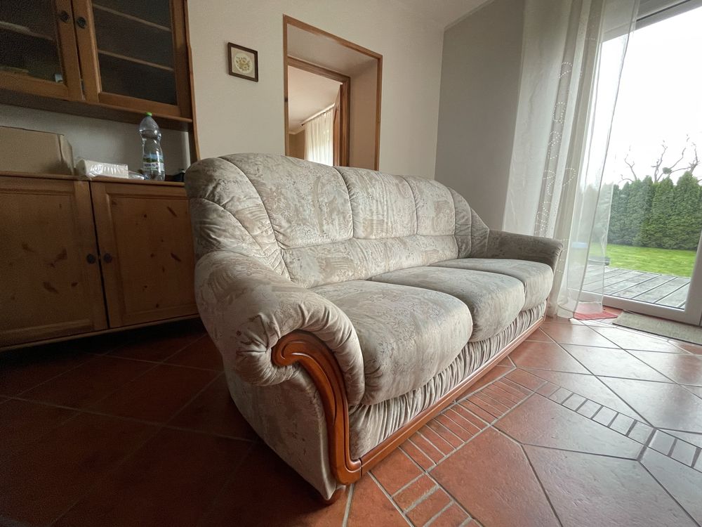 Zestaw sofa i fotele