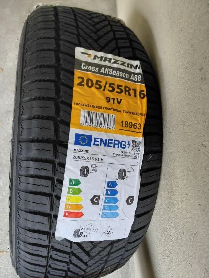 Nowe opony 205/55r16 wielosezonowe