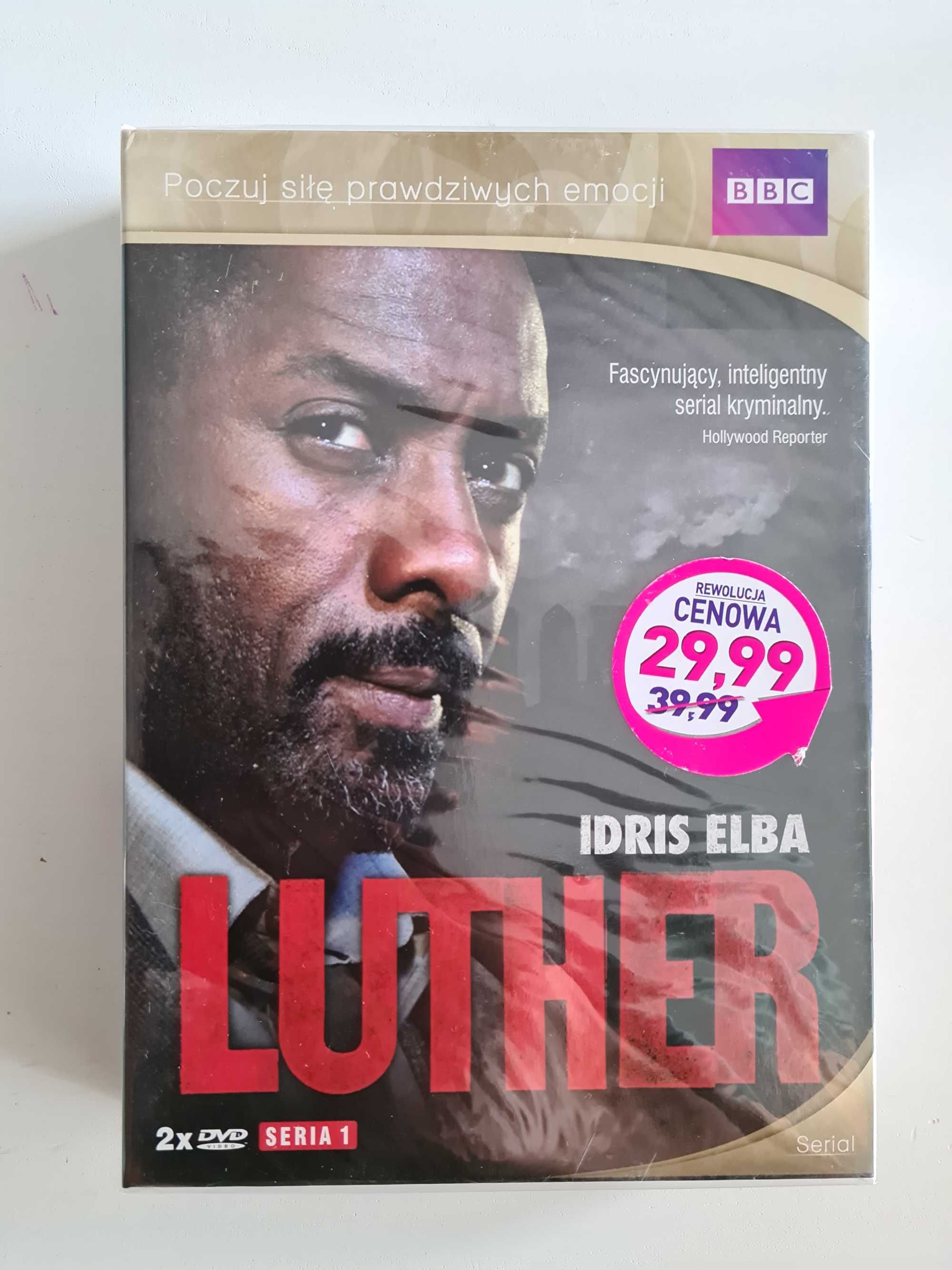 LUTHER Seria 1 nowy 2xDVD