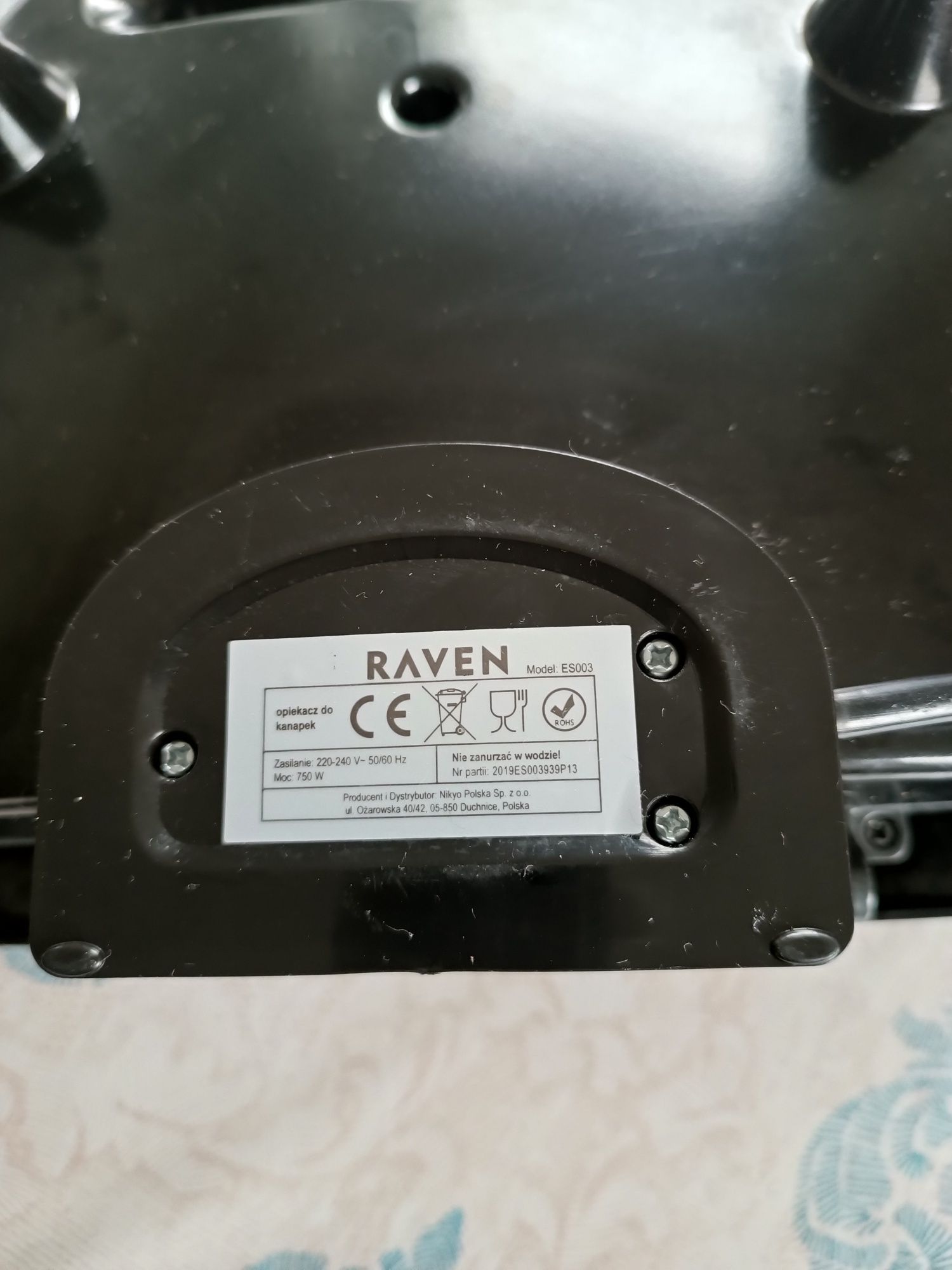 Opiekacz toster Raven Es003