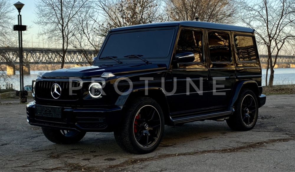 Рестайлинг Mercedes-Benz G-Class W463 В W463a  бампер передний решетка