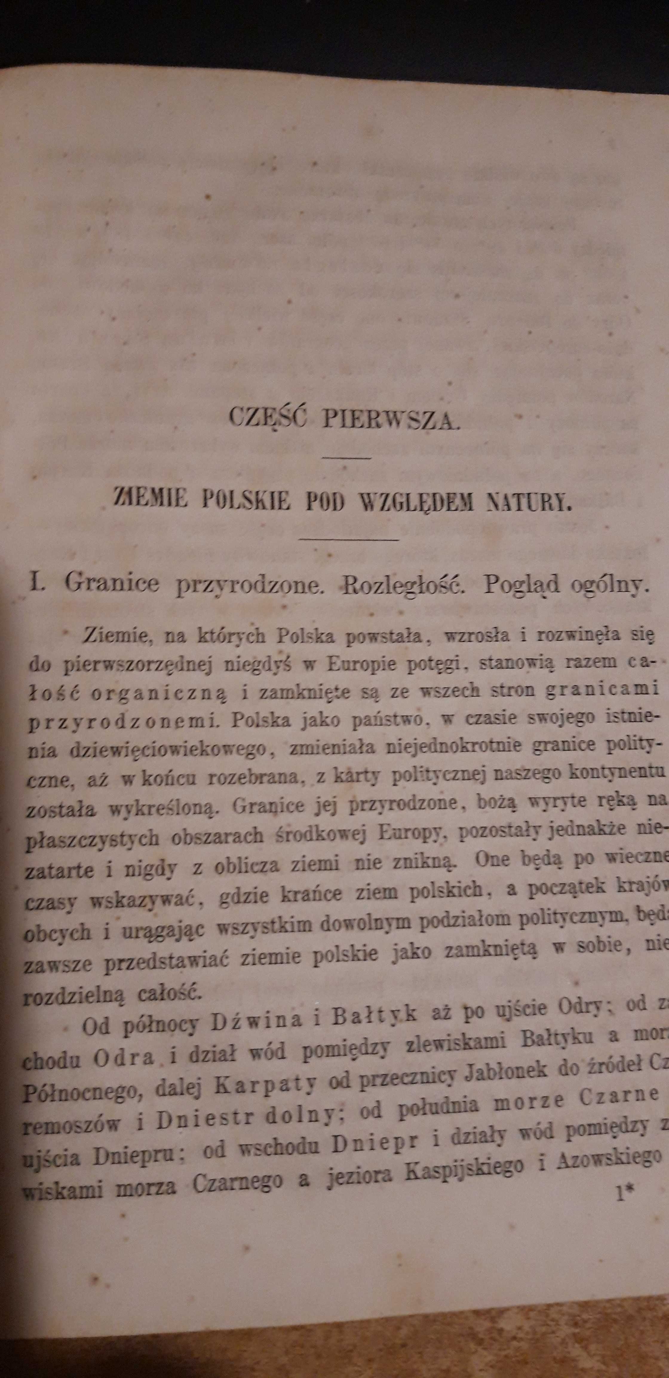 Geogr. Ogólna i Statyst.Ziem Dawnej Polski,1-3 -TATOMIR-Kr.1868