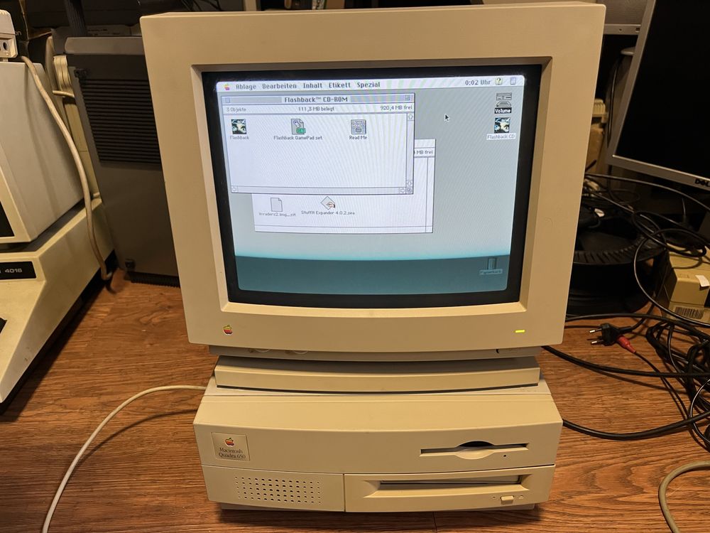 Retro komputer macintosh Quadra 650 komplet sprawny