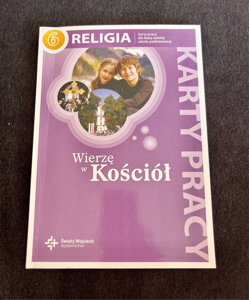 Religia , 6 , karty pracy , wierzę w kościół