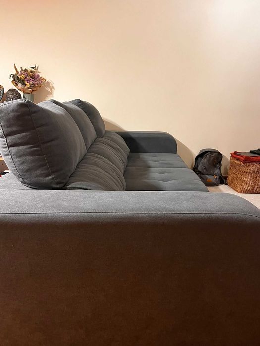 Sofá com chaiselong