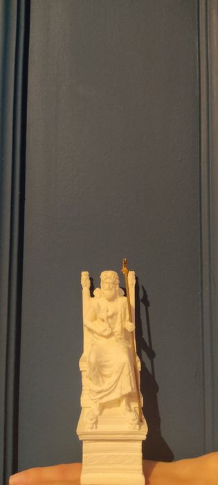 Estatueta Zeus Grécia trazida de Atenas