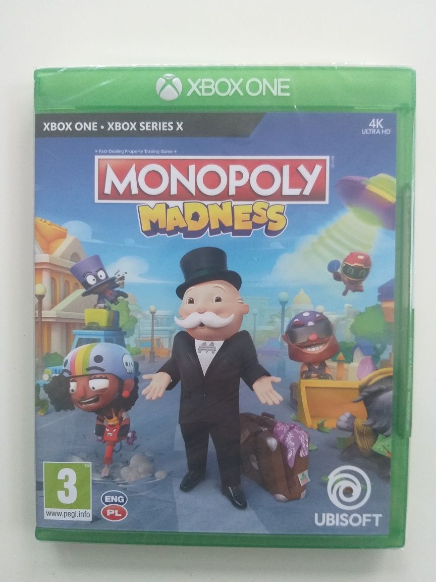 Gra Monopoly Madness Xbox One Series X NOWA w folii XONE game PL 
na k