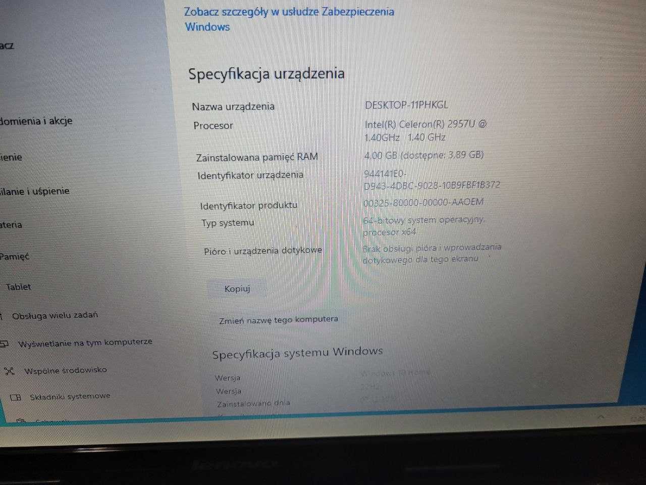 Duży Laptop Lenovo G70-70 17,3"