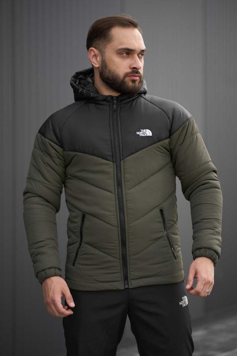 Куртка чоловіча осіння The North Face хакі