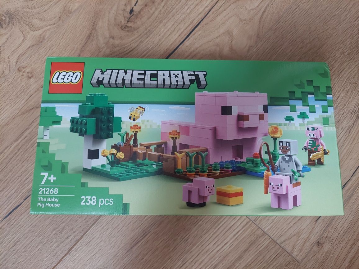 Nowe LEGO Minecraft  domek świni