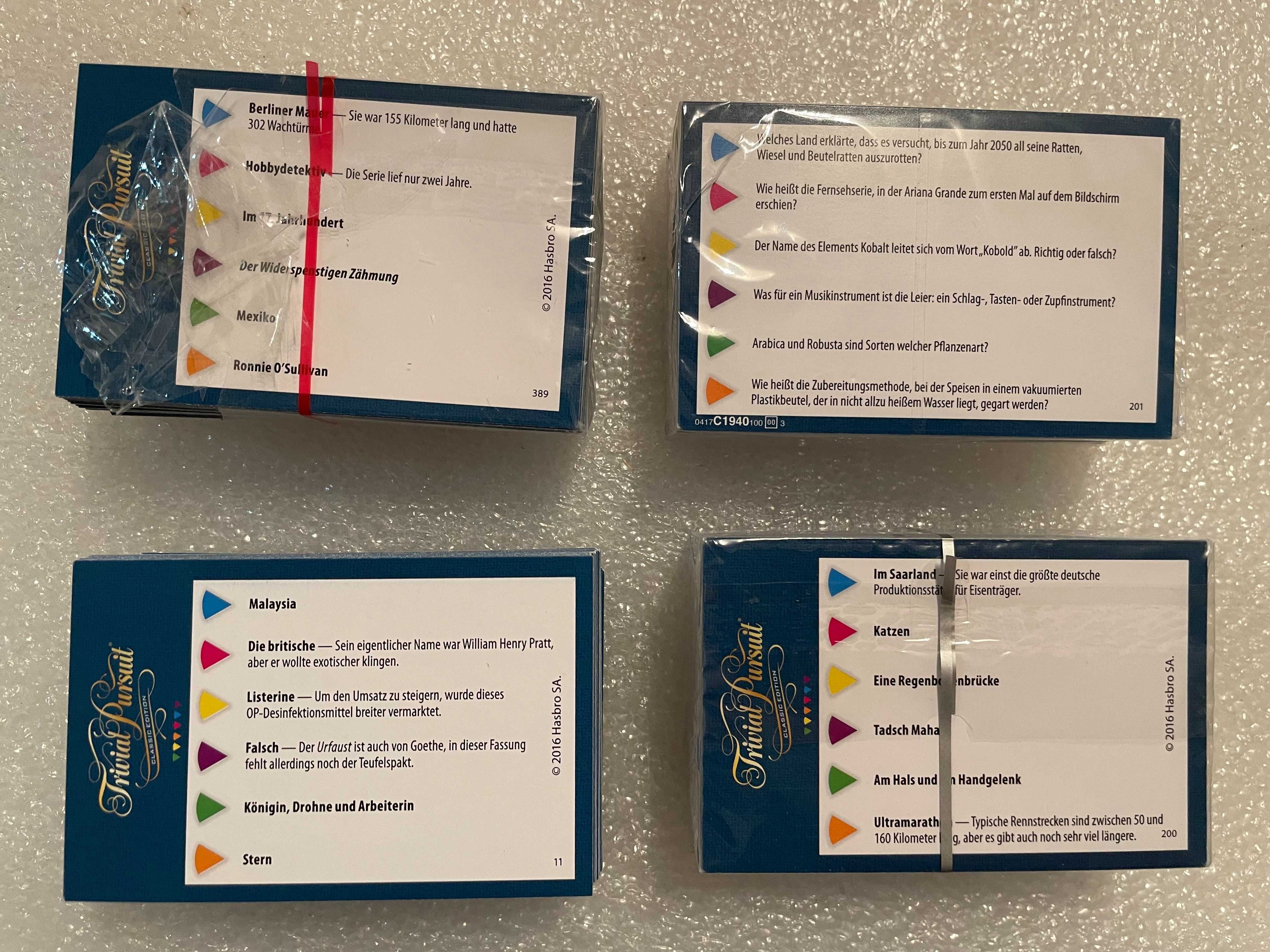 Hasbro Gra Towarzyska Trivial Pursuit – j. niemiecki