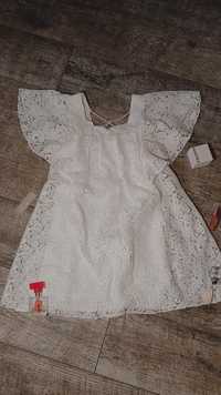 Біле плаття Zara для дівчаток
