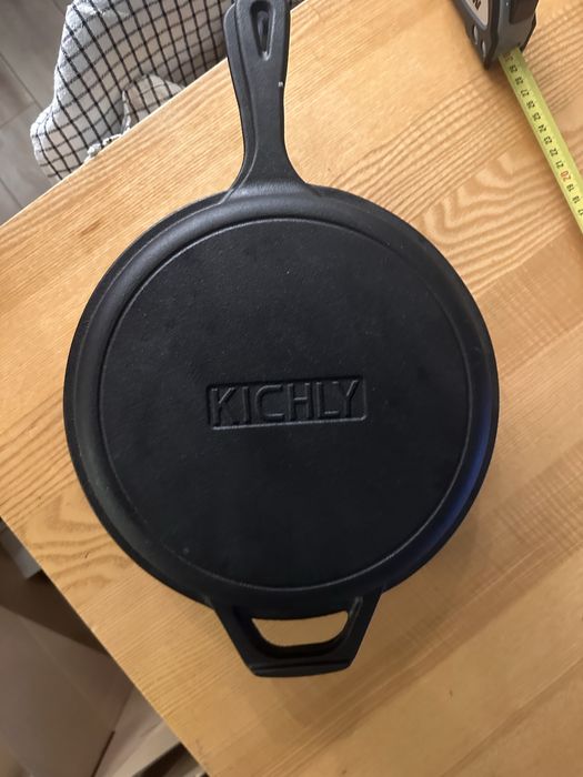 Patelnia garnek żeliwny dwuczesciowy KICHLY