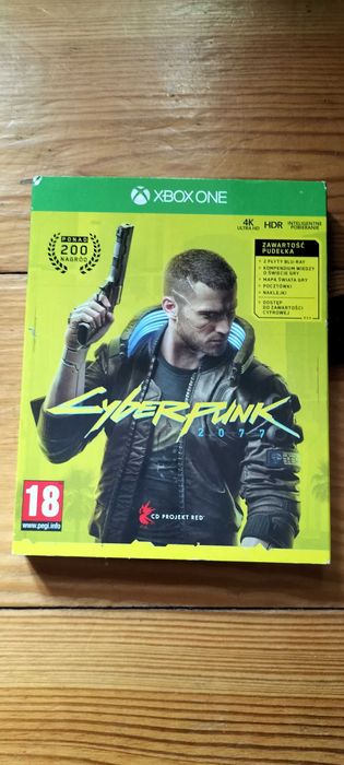 Gra "Cyberpunk 2077" z dodatkami na XBOX One