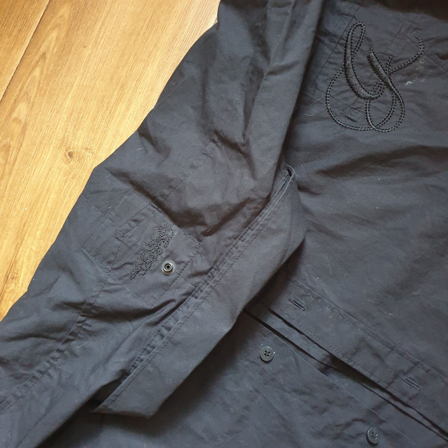 G-star Raw тактична сорочка чоловіча L/M чорна рубашка 46 48