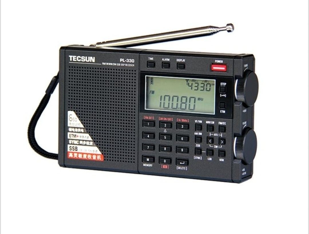 Tecsun PL-330 DSP всеволновый радиоприемник УКВ/FM/LW/MW/SW/SSB Li-lon