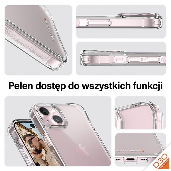 PanzerGlass Privacy Bundle 3in1 iPhone15 6.1" D3O Hardcase + Screen P