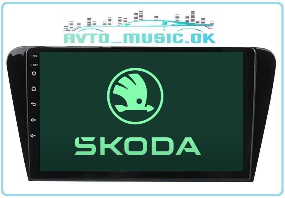 Android магнітола Skoda Octavia  2013-2018 Qled, GPS, 4G, CarPlay!