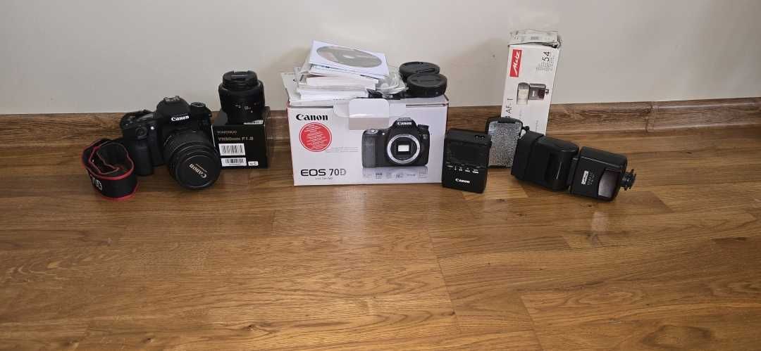 Canon EOS 70D zestaw