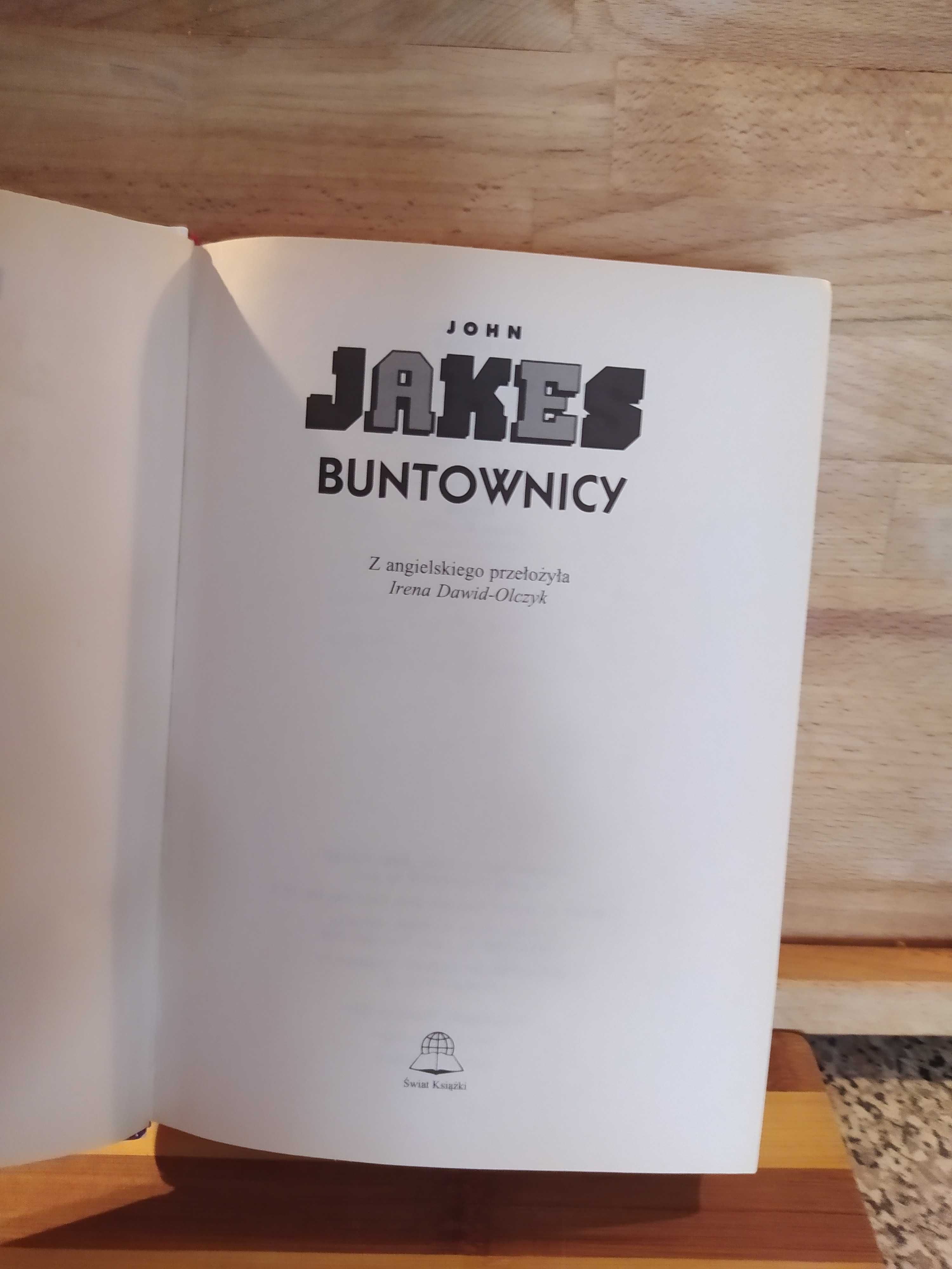 Książka - powieść Buntownicy