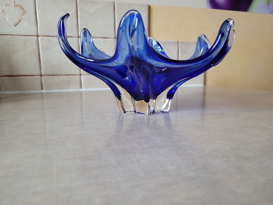 Patera szkłana Murano Vintage