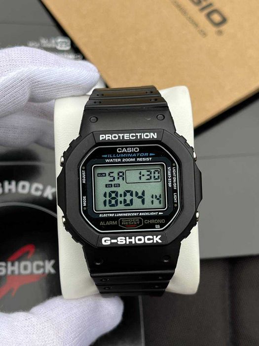 Годинник Casio G-Shock DW-5600E-1VER | часы наручные | militari спорт