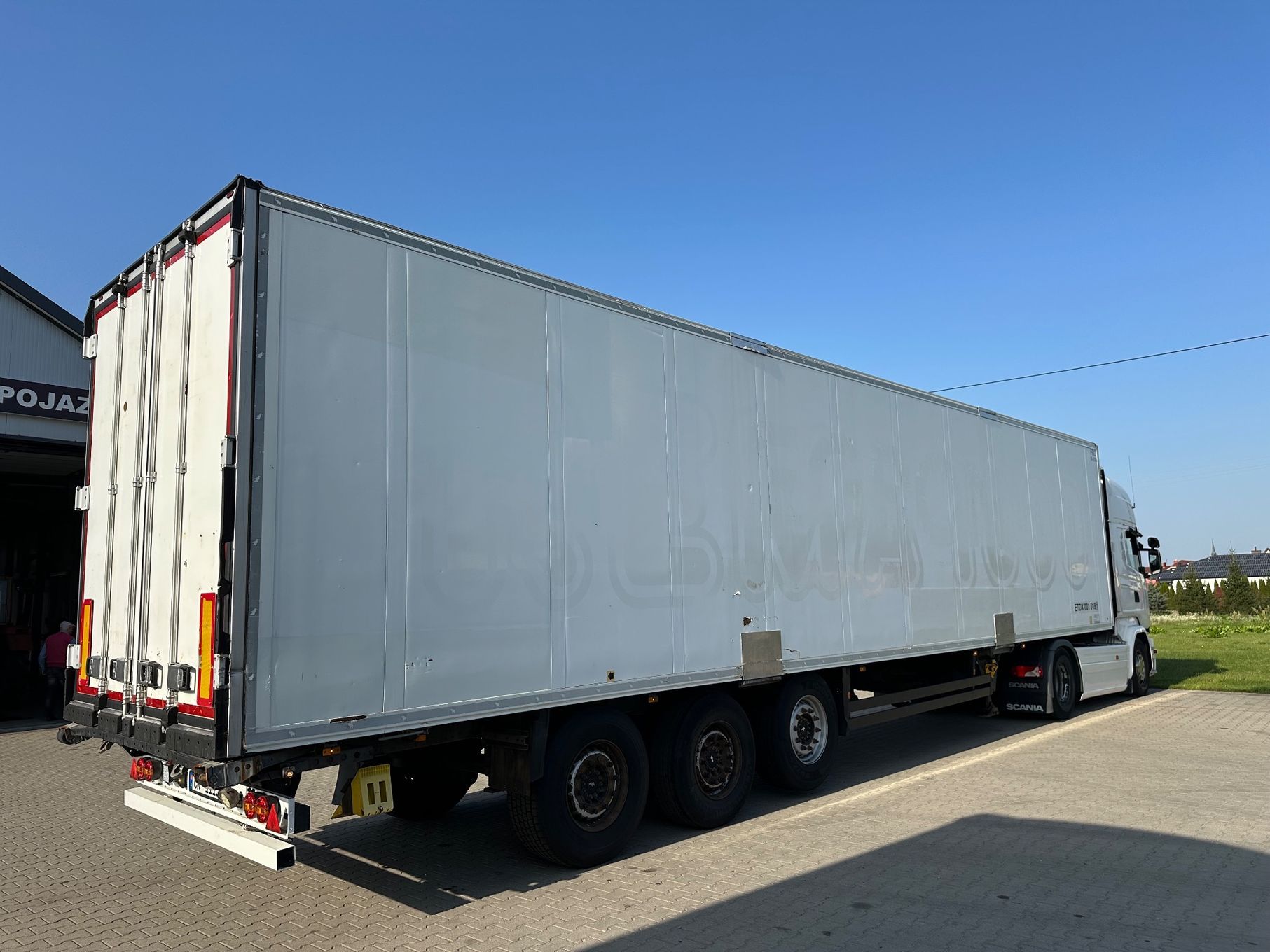 Schmitz Cargobull  doppelstock, multitemp, nowe opony, drukarka