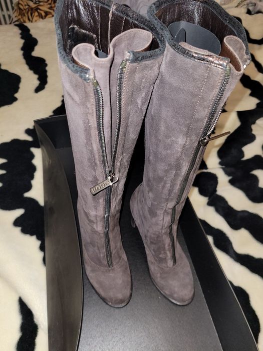 Новые зимние натуральные сапоги 36р.Италия