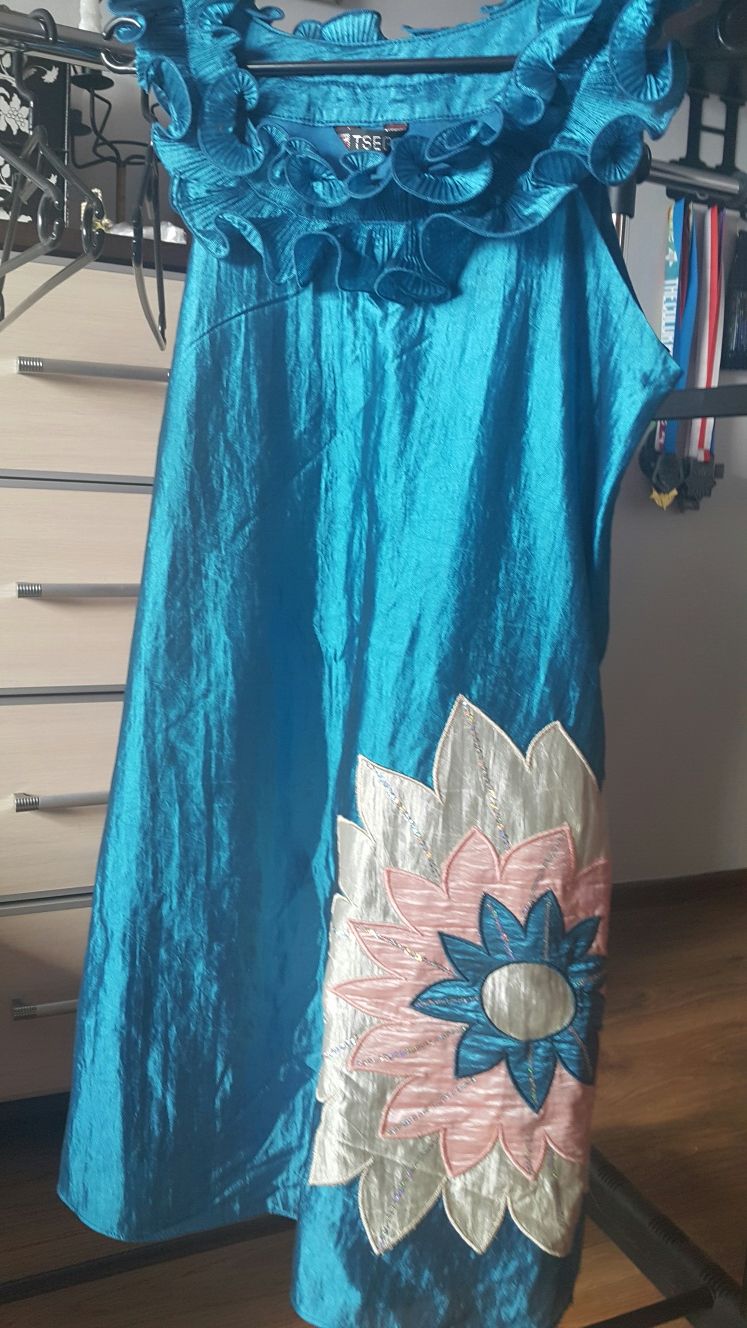 Sukienka suknia tunika print S/ M