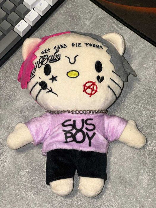 Плюшева Іграшка Ліл Піп | Lil Peep Hello Kitty
