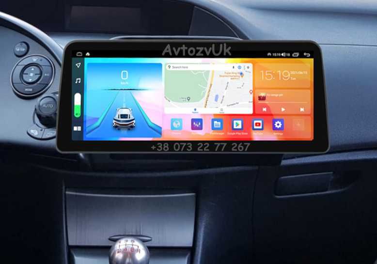 Магнитола CIVIC Honda FR-V FR V EDIX 5D 2 дин Сивик CarPlay Android 14